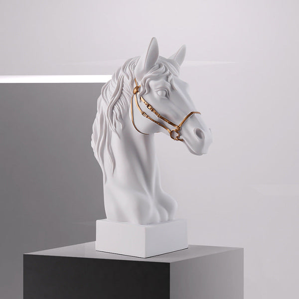 Nordic Style Creative Art Horse Sculpture